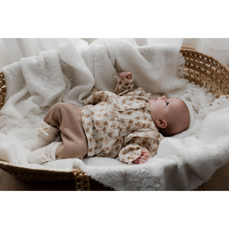 Newborn blousje hydrofiel met ruffles